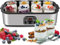 Yaourtière 1400ML, Machine à yaourt automatique avec 8 pots, Affichage numérique LED/Température réglable de 68 à 131 °F/1 à 48 heures réglables, Yaourtière saine portable pour yaourt fait maison