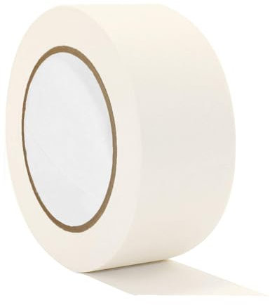 umyeoqoyo Künstlerband Weißes 20 mm x 50 m Maler Abklebeband Rückstandslos Malerkrepp Einfaches Abziehen Malerband für DIY Malen Beschriften und Dekorieren