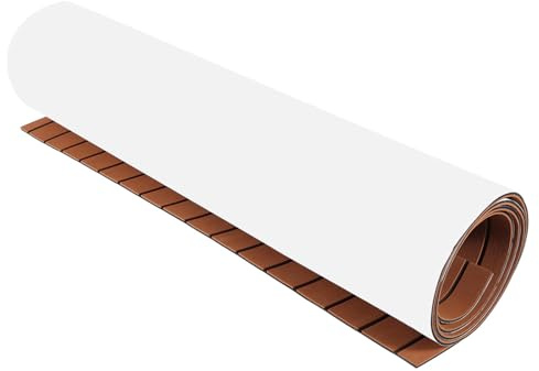 Beaudreaul Eva Schaum Boot Selbstklebend Teak Bodenmatte 240x90x0.6cm, Decksbelag für Boote, Marine Rutschfester Boden für Yacht und RV Flooring