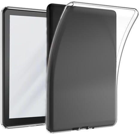 Custodia ultra morbida 6 pollici per e-reader (11a generazione 2024)- Custodia protettiva flessibile in TPU trasparente, compatibile con 11a generazione (2022 e 2024)