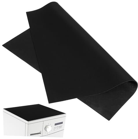 FUNOMOCYA Copertura Per Lavatrice e Asciugatrice Tappetino Protettivo Antiscivolo Assorbente Copertura Lavanderia Design Semplice