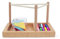 LLTCMYGS Montessori Mini Simulation Kit de séchage du Linge Enseignement du SIDA, pour Le développement de la motricité Fine dans la Vie Quotidienne
