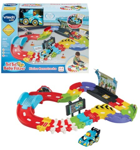 VTech TUT TUT Baby Flitzer Kleine Rennstrecke inkl. Sportwagen