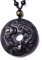 TYGJB Schwarz Obsidian Halskette Anhänger Doppel PIXIU Jade Anhänger Herren Schmuck Jade Schmuck Für Liebhaber