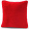 CelinaTex Xanio Dekokissen mit Innenkissen 80 x 80 cm rot Coral-Fleece Sofakissen Mikrofaser Kuschelkissen