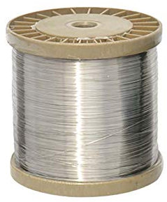 SOFIALXC 304 Edelstahldraht, 0,4 mm weiche Seide (100 m)