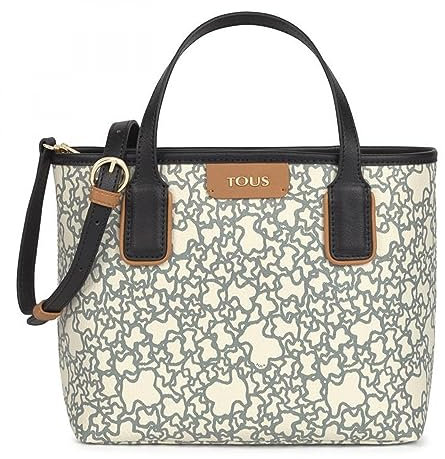 TOUS S., Capazo K Mini Mujer, Beige-negro, S
