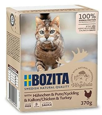 Bozita Häppchen in Soße 6 x 370 g