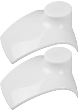 2er Set SchmuckbüSte Halskette StäNder FüR Schmuckaufbewahrung Büste Display Halter Mannequin Stehen Anhänger Kette Ohrringe Organizer für Schaufenster Regal
