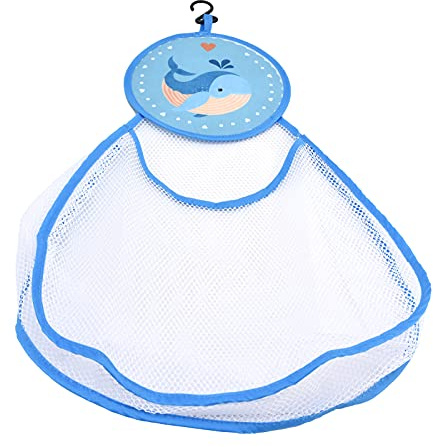 Borsa per l'organizzatore del giocattolo da bagno, modello di stampa Borsa per la rete da bagno Ventosa Borsa per il giocattolo da bagno Borsa per il giocattolo da bagno del fumetto per il(Delfino)