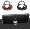CQQNIU 2 Pack Cell Phone Ring Holder, 360° Rotating Stand, Super Wear-resistant, Phone Grip, Ring Holder Compatible with Smartphones, Tablets (Black, Rose Gold)
