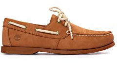 TIMBERLAND - Men's Cedar Bay nubuck boat shoes - Size 43