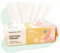 POMPOM LIFE Super Thick Dry Wipes, Ultra Soft Cotton Tissue for Adults and Baby,100% Cotton Disposable Face Towel for All Skin Type, 100 Count Facial Tissue for Cleansing,Skincare, Incontinence Care