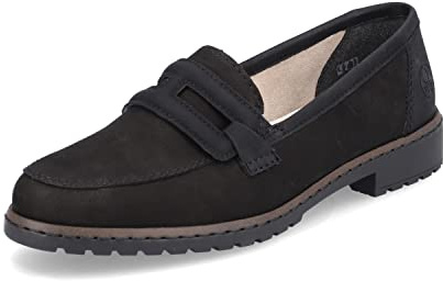 Rieker Damen Slipper 51864, Frauen Slip On,lose Einlage