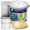Véritable Joint époxy trois composants fin 1 KG GRIS MOYEN 7040 idéal pour piscines, douche a l'italienne, carrelage extérieur, faïences, pièces humide. De fabrication française, formulation unique
