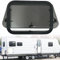 FENGSSLL Finestre per Camper, finestre per roulotte, finestre a Battente, finestre per roulotte con oscuranti e zanzariere integrati, per roulotte e Camper,600X500mm