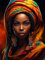 Reofrey 5D Diamond Painting Zubehör Afrika, DIY Full Dril Frau Diamant Painting Bilder Set Diamant Malerei Vollbohrer, Kreuzstich Erwachsene Stickerei Crystal Strass Foto Craft Für Home 30X40cm