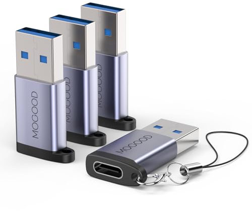 USB C to USB Male Adapter for Apple MagSafe Watch 7/8, iPhone 14, iWatch - Type C Charger Connector, Power Converter