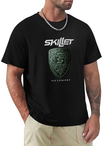 Skillet Victorious Men's T-Shirt Black L