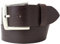 BELTINGER Jeansgürtel aus Vollrindleder 4,5 cm | Leder-Gürtel für Herren 45mm | Breiter Herren-Gürtel aus echtem Leder | Braun 125cm
