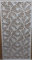 laserkris Grille murale décorative pour radiateur - Panneau MDF perforé de 3 mm d'épaisseur (différentes tailles) - Motif MP2 - Blanc - 620 x 300 mm
