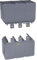 Hager HYW023H Cache-bornes pour interrupteurs, Multicolore