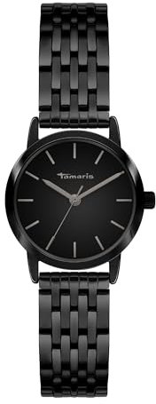 Tamaris Damen Analog Quarz Uhr mit Edelstahl Armband TT-0137-MQ