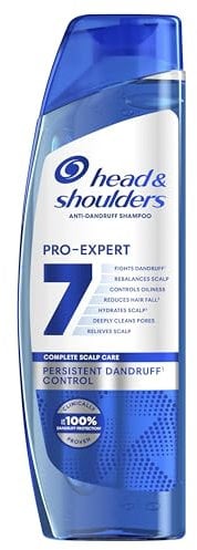 Head & Shoulders Anti-Dandruff Shampoo Pro-Expert 7 Persistent Dandruff Control 300ml. Fights 7 Scalp Issues for Complete Scalp Protection, Clinically Proven to Fight Even the Toughest Dandruff*