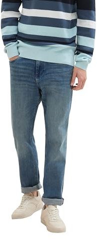 TOM TAILOR Herren Josh Regular Slim Jeans mit Stretch