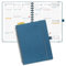POPRUN Kalender 2025 Wochenplaner Ringbuch mit Softcover, ca. A5 (22 x 16,5 cm), 12-Monate-Terminplaner (Jan.2025-Dez.2025) 1 Woche 2 Seite mit 100 GSM Zertifiziertem Papier - Marineblau