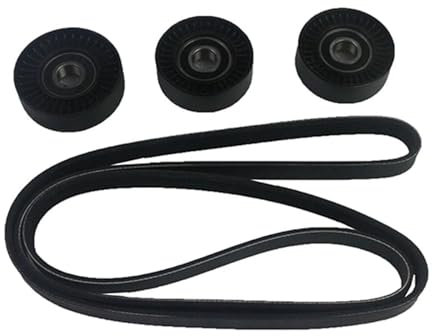 BENSIL Zahnriemen Keilrippenriemenspanner-Umlenkrollensatz Für Mercedes Für Benz W168 A140 A160 A190 Für Vaneo 414 Autogürtel