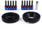 Spurverbreiterung,Spurplatten Auto modifiziert 20mm Radflanschdichtdichtung for BMW E36 E46. Bolzen M12 * 1.5(Blue)