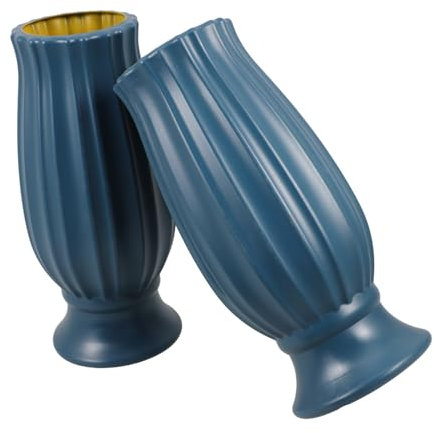 Cabilock Florero Cementerio Jarrones Tumba Resistente a Viento Lluvia Decoración Lápida