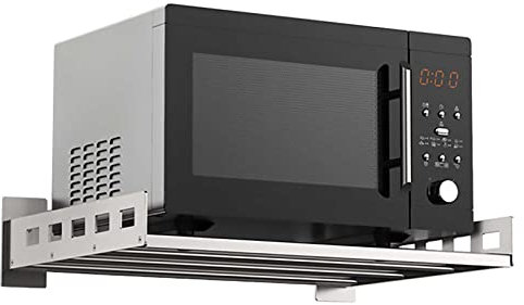 Generico Soporte para microondas Rejilla de Almacenamiento para microondas Rejilla para Horno microondas Rejilla de Almacenamiento para Cocina Estante Rejilla para Horno microondas Soporte