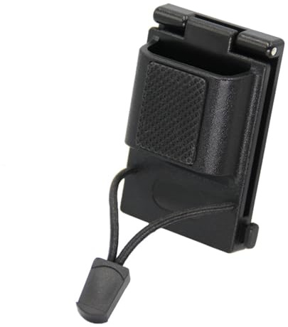 DONGKER Custodia per Walkie Talkie, Porta Radio, Clip da Cintura per Accessori Radio Bidirezionali (Cinture Larghe Fino a 2,2'')