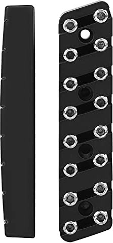 Delaman Juego de 8 cuerdas GA889 para guitarra eléctrica, tuerca de guitarra eléctrica, 7/8 cuerdas para instrumentos musicales