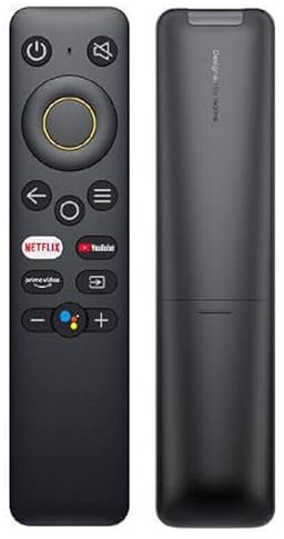 XINFUTE Compatible avec Realme All-in-One Android TV Remote Control Google Assistant