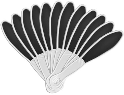 Leogony 12 Pcs Foot Files for Hard Skin, Double Sided File for Dead Skin Removal Wet and Dry Cracked Feet