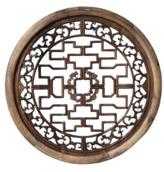 HJLKDYM Decoración Pared con Marco Ventana Estilo Casa Campo, Ventanas Antiguas Madera Maciza, Ventanas Guillotina Cobertizo, La La Entrada O Sala De Estar(B)