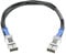 Axiom Stacking 0.5m Stack Stack Schwarz, Edelstahl InfiniBand-Kabel (0,5 m, Stack, Stack, Schwarz, Edelstahl)