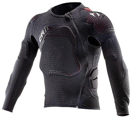 Leatt 6009699062386 Unisex-Youth Body Protector 3DF AirFit Lite Jr #L/XL 147-159cm, Black, Schwarz