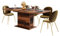 Newfurn Esstisch ausziehbar 160-200 cm inkl. Tischplatte Old Wood Esszimmertisch Vintage Industrial - 160x76,6x90 cm (BxHxT) - Tisch Küchentisch Speisetisch - Esszimmer