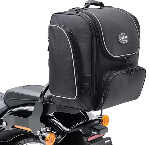 Sissybar Tasche für Chopper/Custombike TM4 39-49L sw CB45407