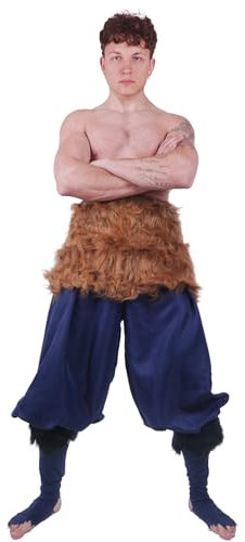 CoolChange Cosplay Kostüm von Inosuke Hashibira für D. Slayer Fans | Größe: L