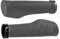 SOLODRIVE Fahrradgriffe Ergonomisches, MTB Griffe aus rutschfestem Gummi, Single Lock-on Fahrrad Griffe/lenkergriffe, Softe Handgriffe Geeignet für E-Bike, Trekkingrad, Mountainbike, Tourenrad (Grau)