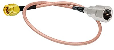 Vecys SMA Stecker auf FME Stecker RF Koaxialkabel RG316 30 cm für 2G 3G 4G LTE Antennenrouter UMTS Mobile Broadband Hsdpa WLAN Wireless