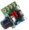 LANTRO JS Motor Drehzahlregler AC 50-220 V 25A 2000W Spannungsregler LED Dimmer Mit Schalter für Temperatur