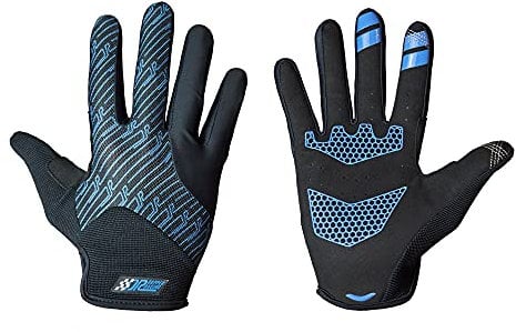 Dapper Racing | SIMRACING Handschuhe für Touchscreen | Verstärkung an der Handfläche | rutschfest, für optimalen Griff | Leicht und atmungsaktiv | Für Simulator-Liebhaber (L)