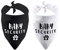 Hunde-Halstuch, Baby-Sicherheit, Schwangerschaftsankündigung, Geschenk (Sicherheit D), 2 Stück