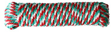TrendLine Seil Ø 6 mm x 15 m grün-weiß-rot Seil